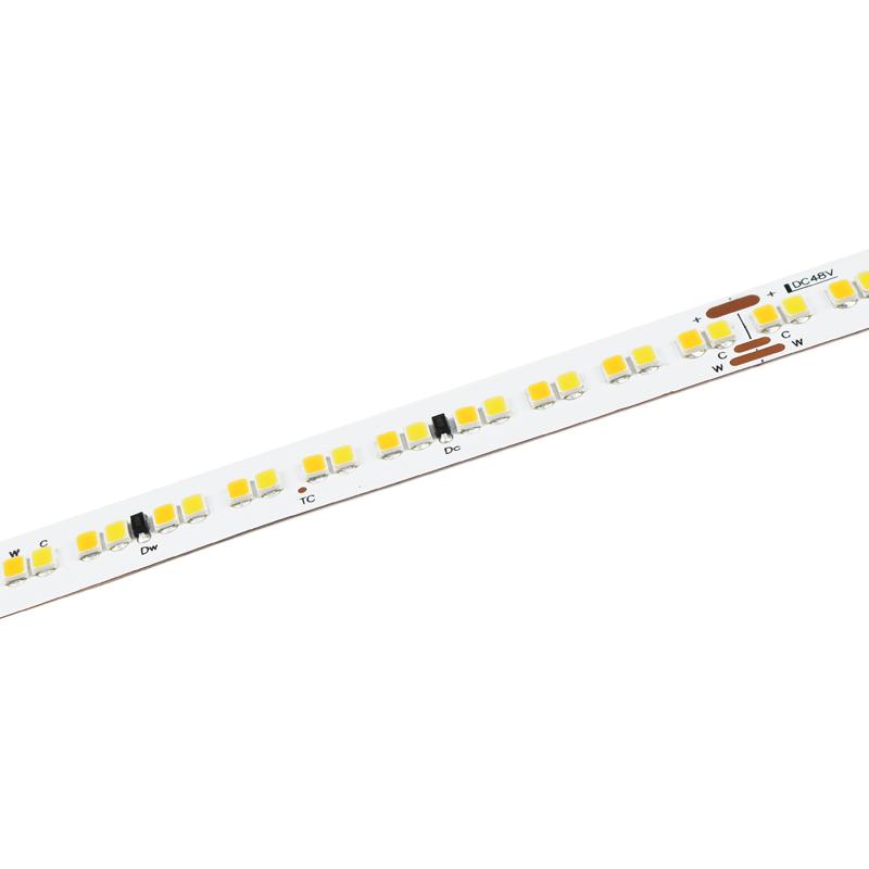 Tira LED Súper Larga 48V-2835CCT-240led-40Metros